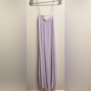 Aritzia Light Purple Maxi Dress